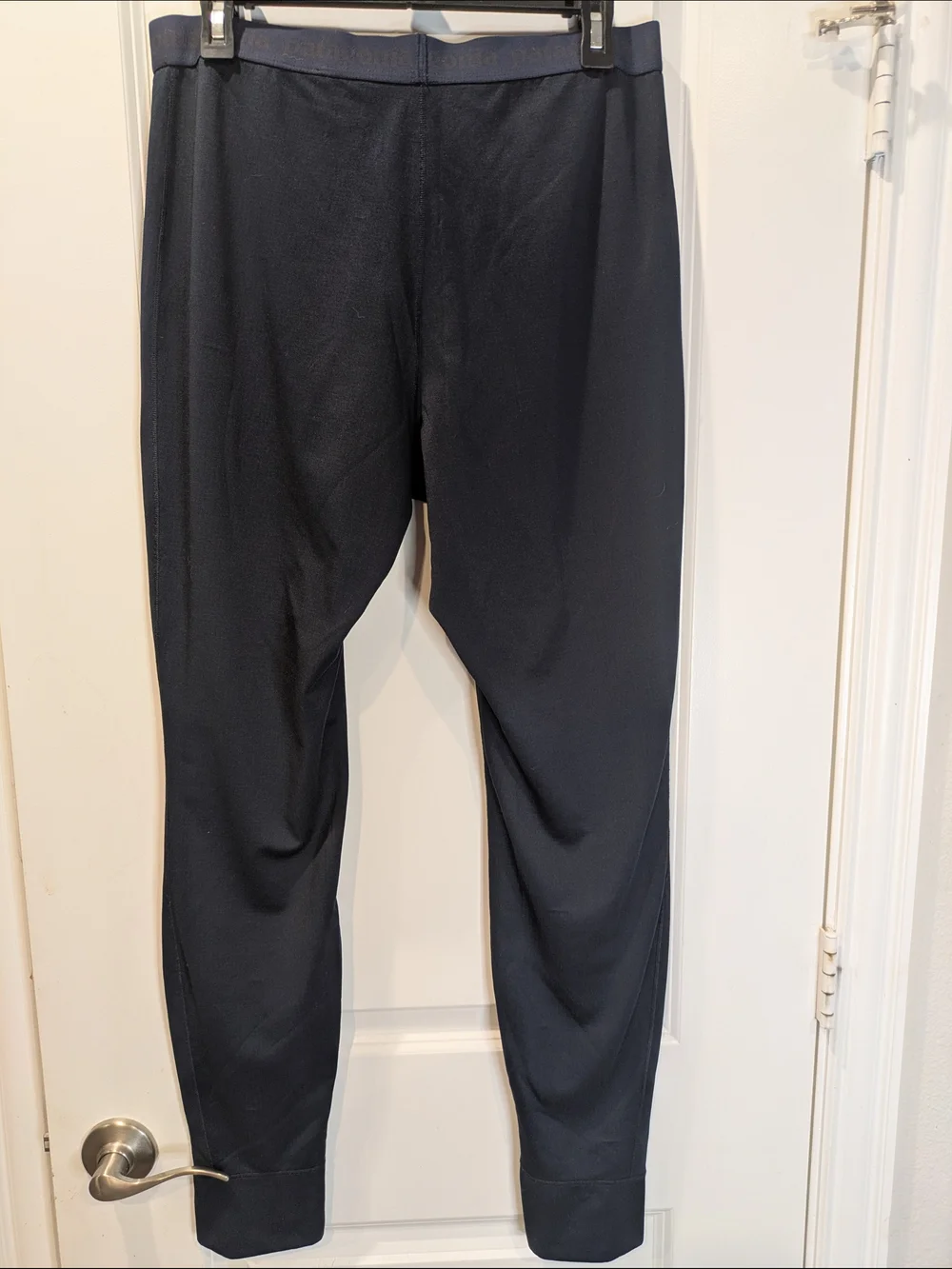 Patagonia Capilene Midweight Base Layer Pants L Gray Polartec Thermal Hiking